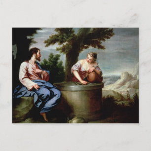 Jesus and the Samaritan Woman Postcard