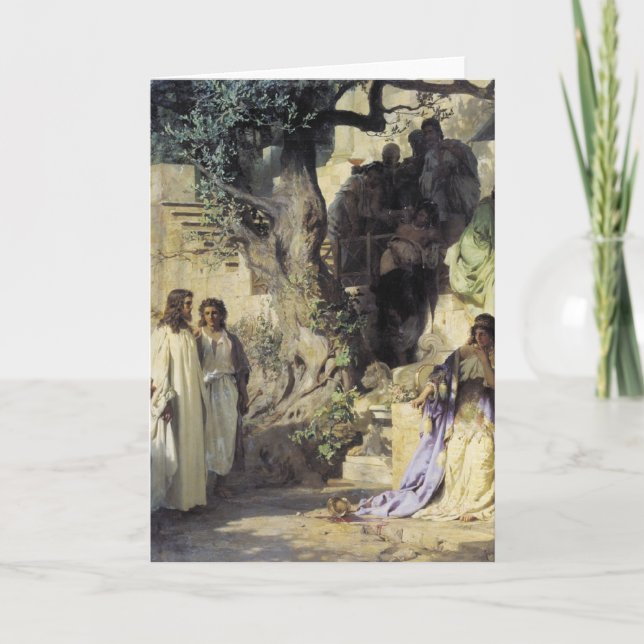 Jesus and the Sinners Holiday Card (Front)