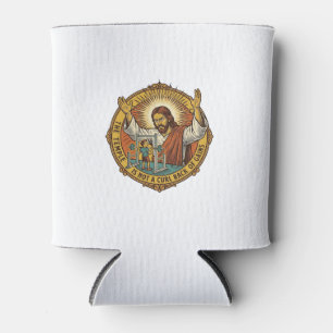 Jesus Angry Bicep Curls Squat Rack Gym Annoyance H Can Cooler