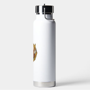 Jesus Angry Bicep Curls Squat Rack Gym Annoyance H Water Bottle