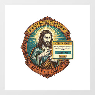 Jesus Annoying Accept Cookies Pop Up Internet Brow