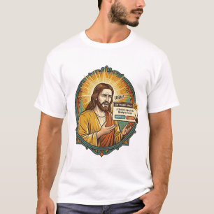 Jesus Annoying Software Update Pop Up Office Humou T-Shirt