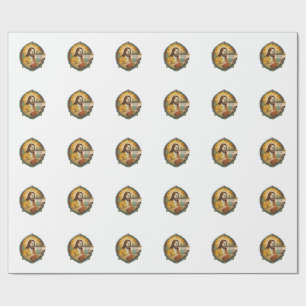 Jesus Annoying Software Update Pop Up Office Humou Wrapping Paper