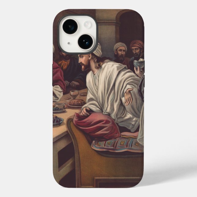 Jesus anointed in Bethany Case-Mate iPhone Case (Back)