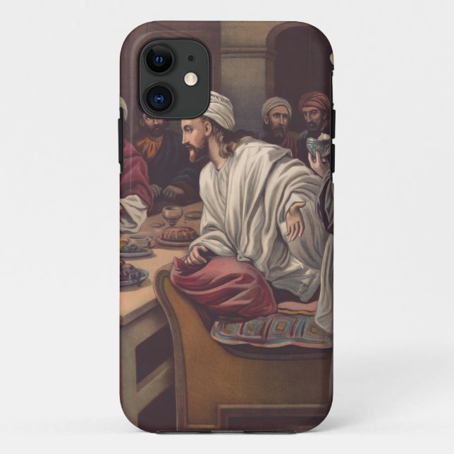 Jesus anointed in Bethany Case-Mate iPhone Case (Back)