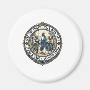 Jesus Apologetics Theology Nerd Shirt Faith Based Magnet