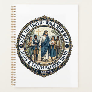 Jesus Apologetics Theology Nerd Shirt Faith Based  Planner