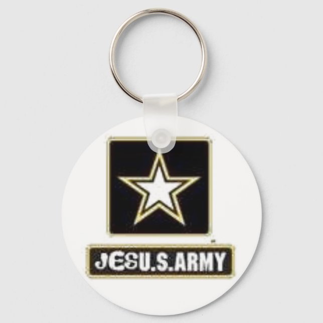 jesus army key ring (Front)