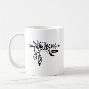 Jesus Arrow and Feathers Coffee Mug