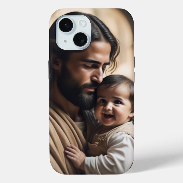 Jesus art Case-Mate iPhone case (Back)