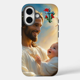 Jesus art iPhone 16 case