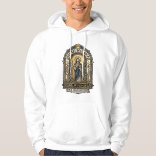 Jesus Art Deco Gospel Jesus Art Deco Christian Fai Hoodie