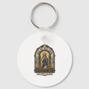 Jesus Art Deco Gospel Jesus Art Deco Christian Fai Key Ring