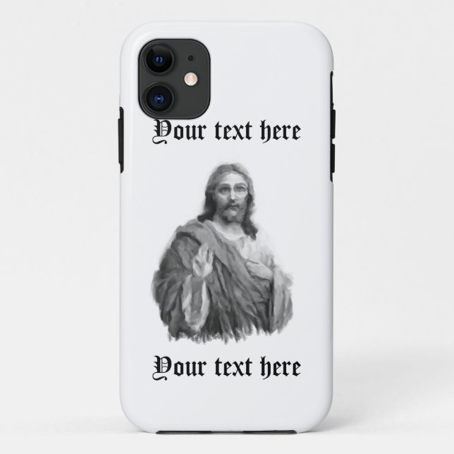 Jesus Art Hand Painted iPhone 5 Case Template (Back)
