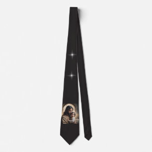 Jesus art tie