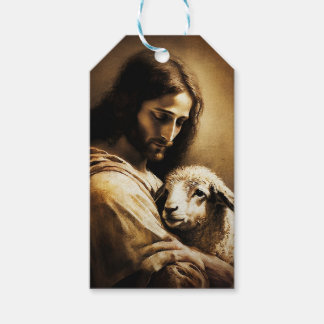 Jesus as the lamb of God Gift Tags