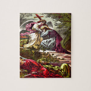 Jesus at Gethsemane Puzzle Design