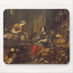Jesus at the Home of Martha and Mary 2 Mouse Pad
