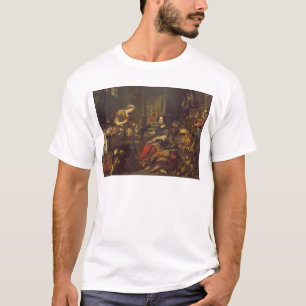 Jesus at the Home of Martha and Mary 2 T-Shirt