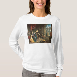 Jesus at the Home of Martha and Mary T-Shirt