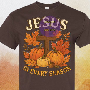 Jesus - Autumn - Christian T-Shirt