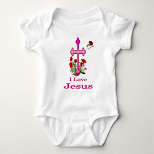 Jesus baby bodysuit