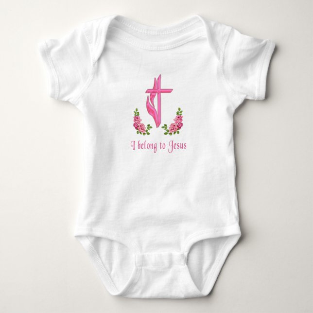 Jesus Baby Bodysuit (Front)