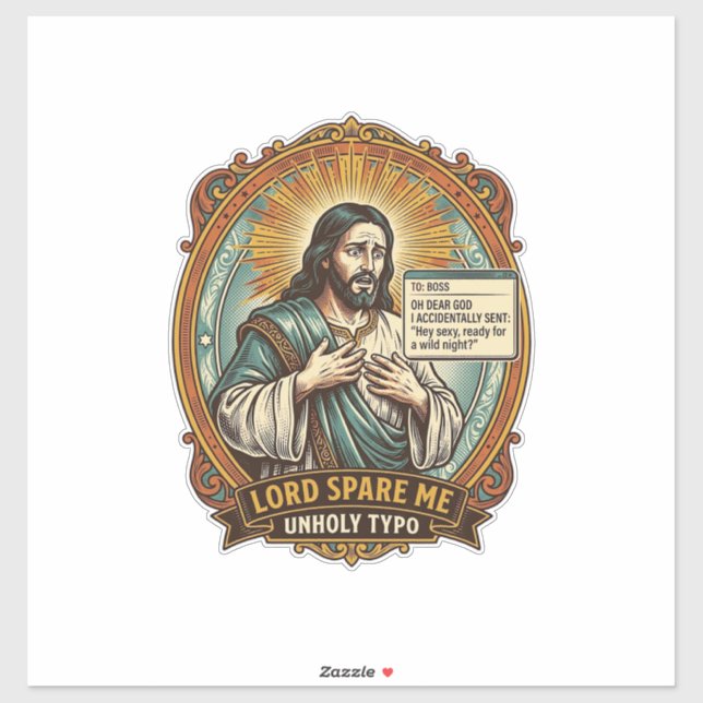 Jesus Bad Autocorrect Message Boss Embarrassing Wo (Sheet)