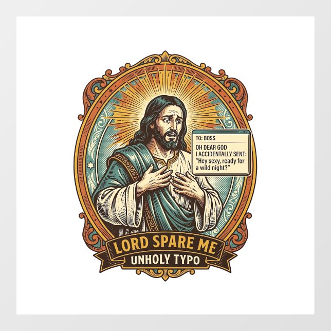 Jesus Bad Autocorrect Message Boss Embarrassing Wo (Sheet)