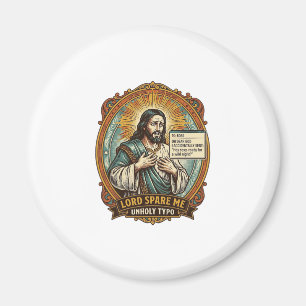 Jesus Bad Autocorrect Message Boss Embarrassing Wo Magnet
