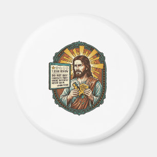 Jesus Bad Influencer Product Review Fail Social Me Magnet