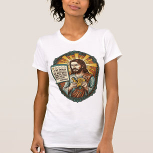 Jesus Bad Influencer Product Review Fail Social Me T-Shirt