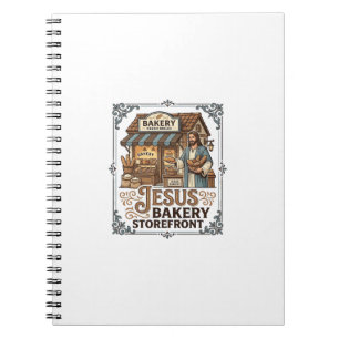 Jesus Bakery Storefront Jesus Bakery Storefront Ch Notebook
