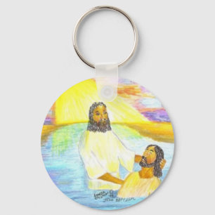 Jesus' Baptism Key Ring