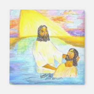 Jesus' Baptism Magnet