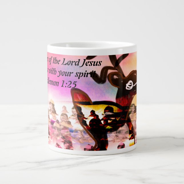 Jesus be way large coffee mug (Front)
