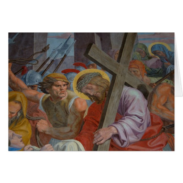 Jesus Bearing His Cross (Front Horizontal)