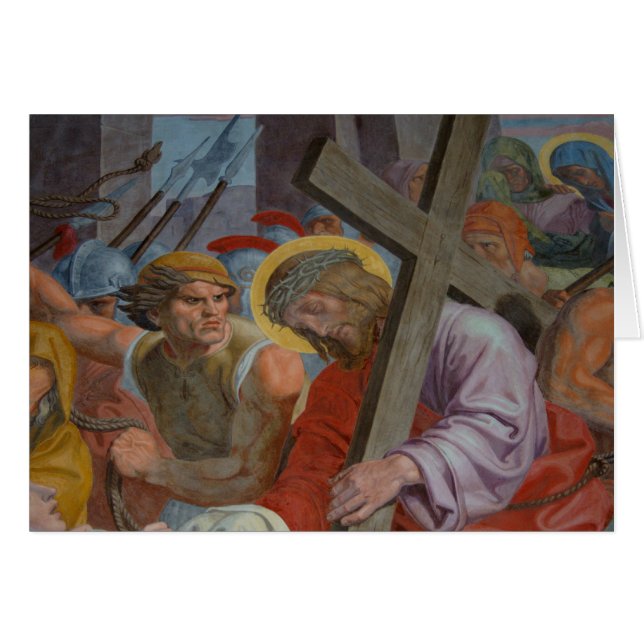 Jesus Bearing His Cross (Front Horizontal)