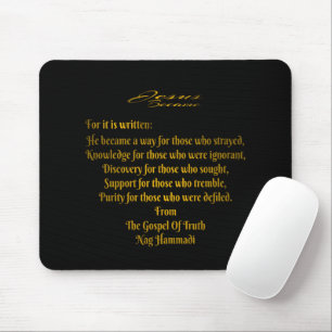 Jesus Became Mouse Pad