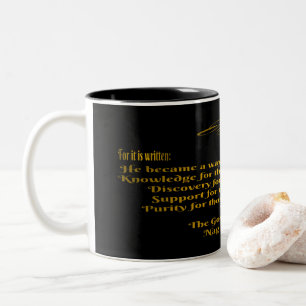 Jesus Became Two-Tone Coffee Mug
