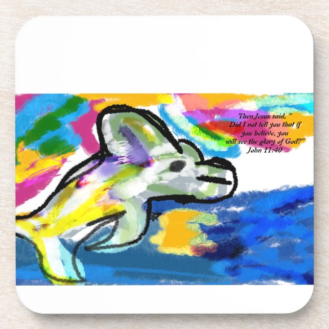 jesus believe coaster (Front)