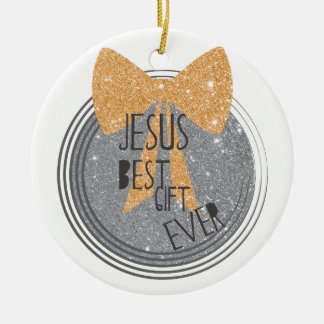 Jesus Best Gift Ever Ceramic Tree Decoration