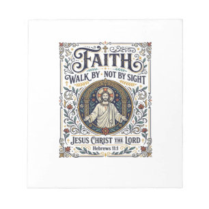 Jesus Bible Journalling Scripture Art Shirt Christ Notepad