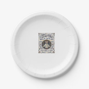 Jesus Bible Journalling Scripture Art Shirt Christ Paper Plate
