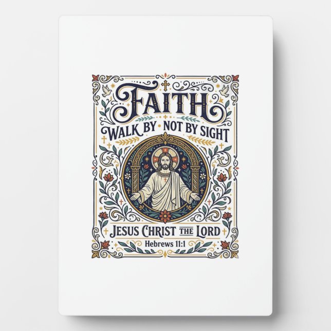 Jesus Bible Journalling Scripture Art Shirt Christ Plaque (Front)