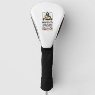 Jesus Bible Languages Hebrew Greek Nerd Shirt Fait Golf Head Cover