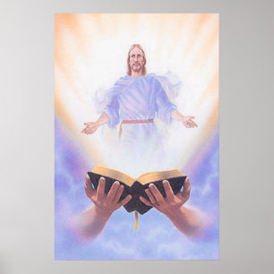 Jesus Bible Vintage poster