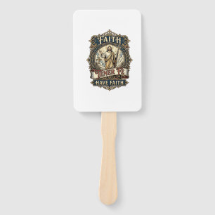 Jesus Bilingual Multicultural Families Shirt Faith Hand Fan