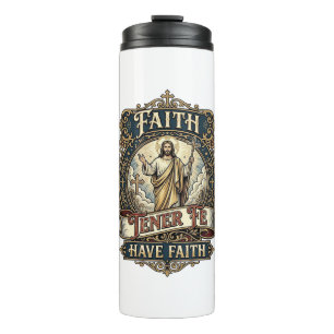 Jesus Bilingual Multicultural Families Shirt Faith Thermal Tumbler