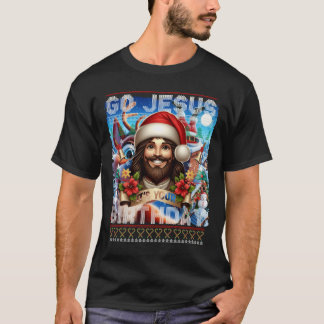 Jesus Birthday Ugly Sweater Knitting Religious